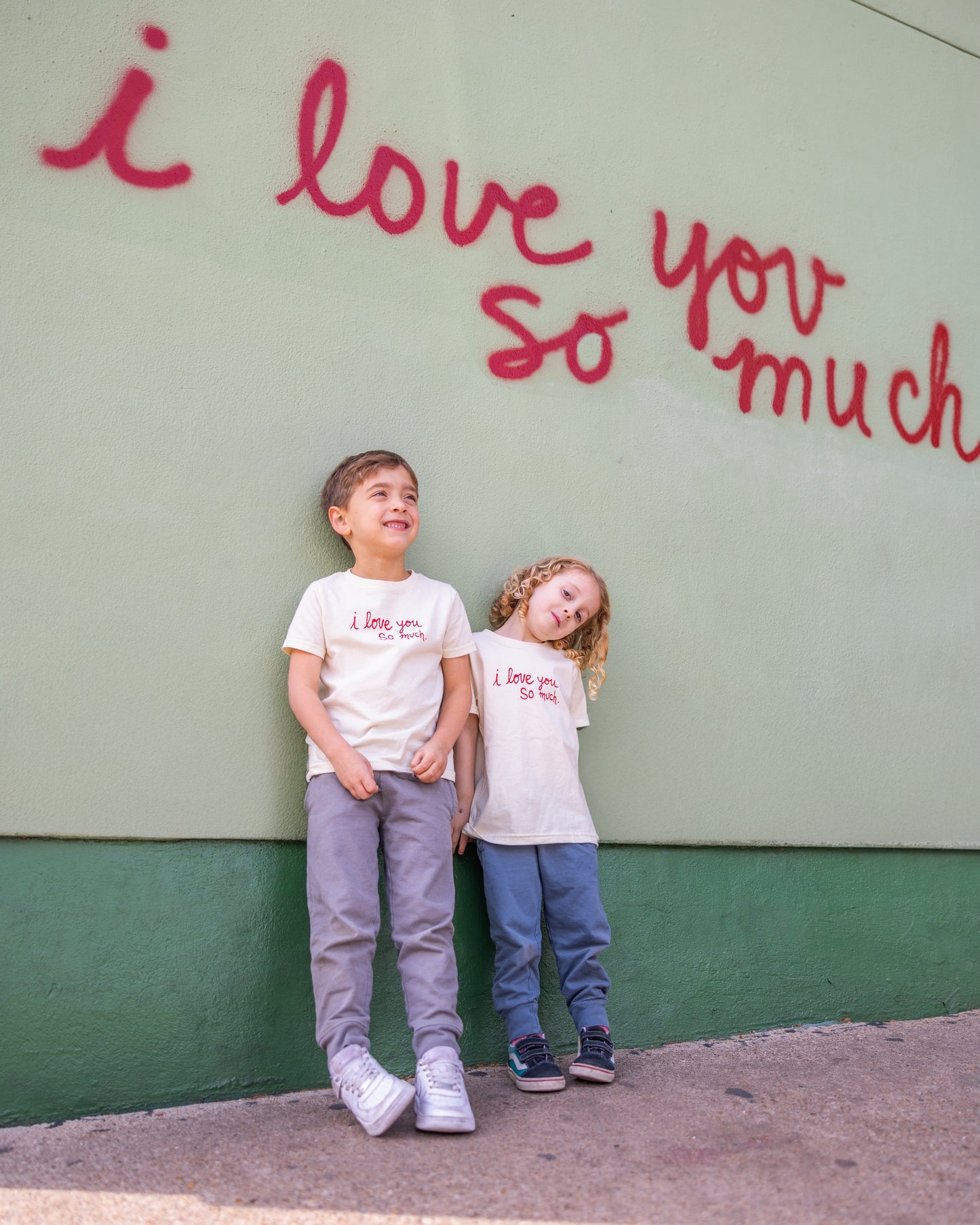 I Love You So Much Kids Tee